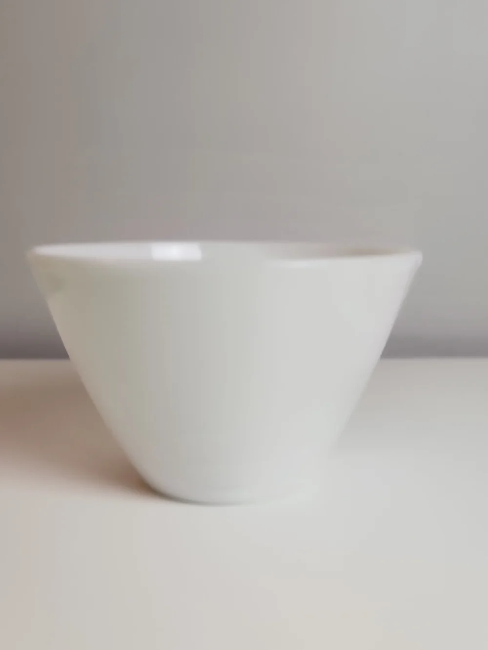 Vintage Fire King Splash Proof Large Milk Glass Mixing Bowl